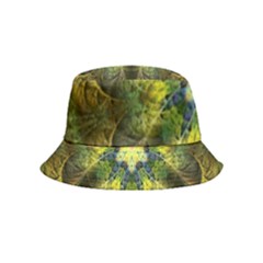 Fractal-fantasy-design-background- Inside Out Bucket Hat (kids) by Vaneshart