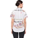 Happy Monday Women s Short Sleeve Shirt View2