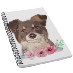 Watercolor Dog 5 5  X 8 5  Notebook by SychEva