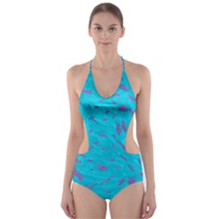 Water Fun Cut-out One Piece Swimsuit by arash1