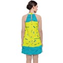 Summer Fun Velvet Halter Neckline Dress  View2