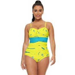 Summer Fun Retro Full Coverage Swimsuit