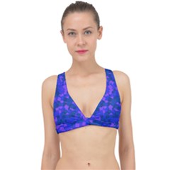 Cold Colorful Geometric Abstract Pattern Classic Banded Bikini Top by dflcprintsclothing