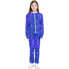 Cold Colorful Geometric Abstract Pattern Kids  Tracksuit