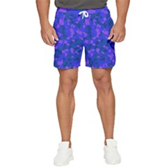 Cold Colorful Geometric Abstract Pattern Men s Runner Shorts by dflcprintsclothing