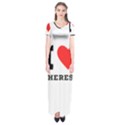 I love theresa Short Sleeve Maxi Dress View1