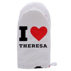 I Love Theresa Microwave Oven Glove