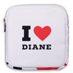 I Love Diane Mini Square Pouch by ilovewhateva