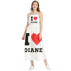 I Love Diane Boho Sleeveless Summer Dress by ilovewhateva