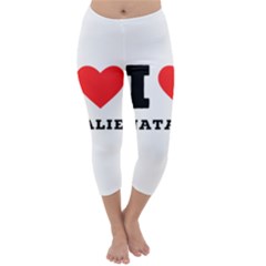 I Love Natalie Capri Winter Leggings 