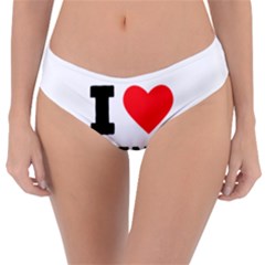 I Love Natalie Reversible Classic Bikini Bottoms by ilovewhateva