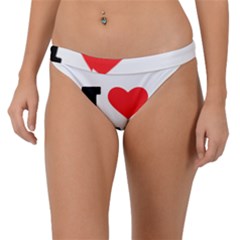 I Love Natalie Band Bikini Bottoms by ilovewhateva