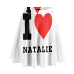 I Love Natalie High Waist Skirt by ilovewhateva