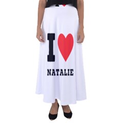 I Love Natalie Flared Maxi Skirt by ilovewhateva