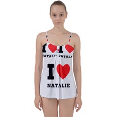 I Love Natalie Babydoll Tankini Set by ilovewhateva