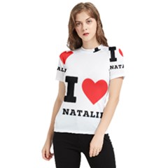 I Love Natalie Women s Short Sleeve Rash Guard by ilovewhateva