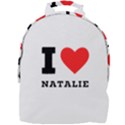 I love natalie Mini Full Print Backpack View1