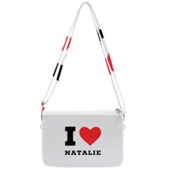 I Love Natalie Double Gusset Crossbody Bag by ilovewhateva