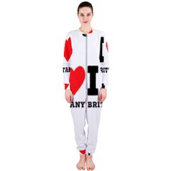 I Love Brittany Onepiece Jumpsuit (ladies) by ilovewhateva