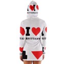 I love brittany Long Sleeve Hooded T-shirt View2