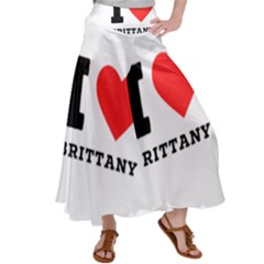 I Love Brittany Women s Satin Palazzo Pants by ilovewhateva