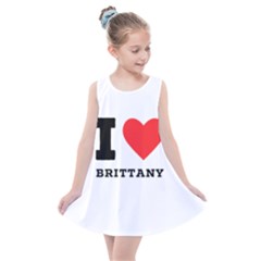 I Love Brittany Kids  Summer Dress by ilovewhateva