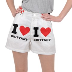 I Love Brittany Women s Ripstop Shorts