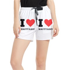 I Love Brittany Women s Runner Shorts by ilovewhateva