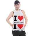 I love brittany Men s Sleeveless Hoodie View1