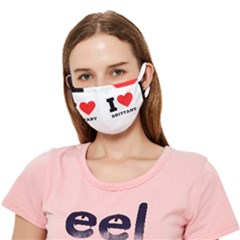 I Love Brittany Crease Cloth Face Mask (adult) by ilovewhateva