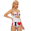 I love brittany Knot Front One-Piece Swimsuit View3