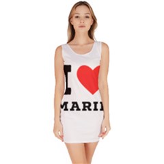 I Love Marie Bodycon Dress by ilovewhateva