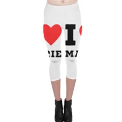 I Love Marie Capri Leggings  by ilovewhateva