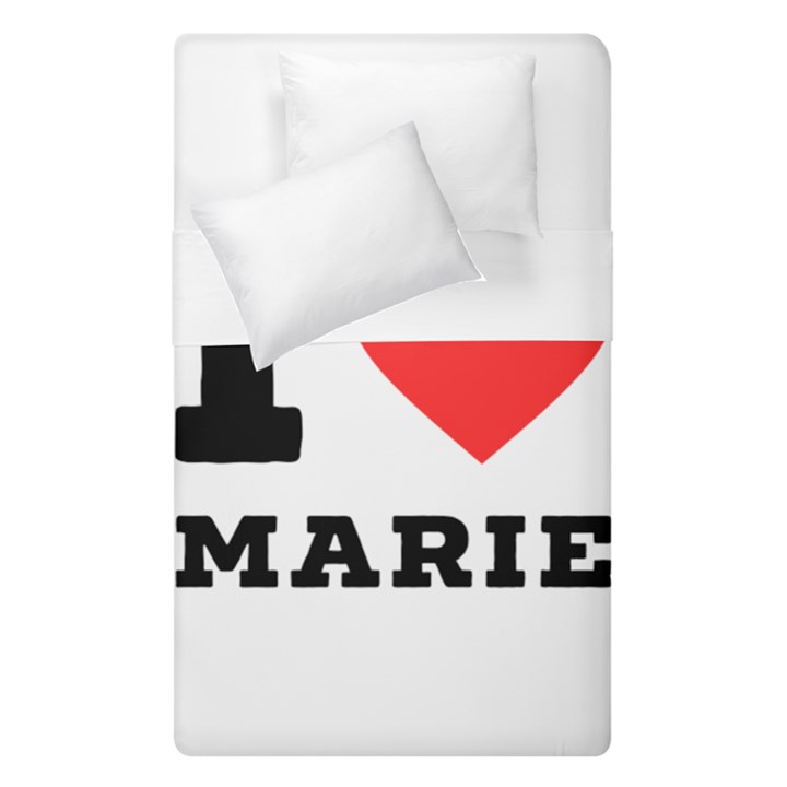 I love marie Duvet Cover Double Side (Single Size)