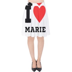 I Love Marie Velvet High Waist Skirt by ilovewhateva