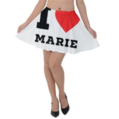 I Love Marie Velvet Skater Skirt by ilovewhateva