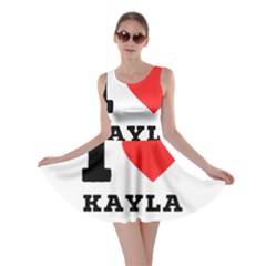 I Love Kayla Skater Dress by ilovewhateva