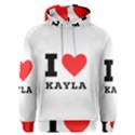 I love kayla Men s Overhead Hoodie View1