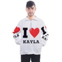 I love kayla Men s Half Zip Pullover View1