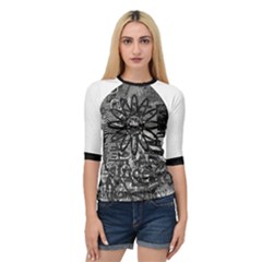 31 S4u Women Quarter Sleeve Raglan Tee