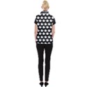 Cute Whale Illustration Pattern Women s Button Up Vest View2