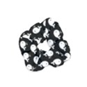 Cute Whale Illustration Pattern Velvet Scrunchie View1