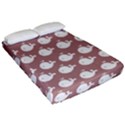 Cute Whale Illustration Pattern Fitted Sheet (Queen Size) View2