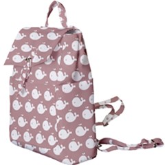 Cute Whale Illustration Pattern Buckle Everyday Backpack by GardenOfOphir