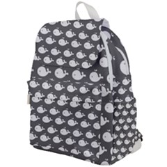 Cute Whale Illustration Pattern Top Flap Backpack by GardenOfOphir