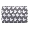 Cute Whale Illustration Pattern Burner Gym Duffel Bag View3