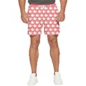 Coral Whales Pattern Men s Runner Shorts View1