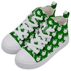 Cute Whale Illustration Pattern Kids  Mid-top Canvas Sneakers