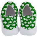 Cute Whale Illustration Pattern No Lace Lightweight Shoes View4