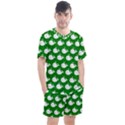 Cute Whale Illustration Pattern Men s Mesh Tee and Shorts Set View1